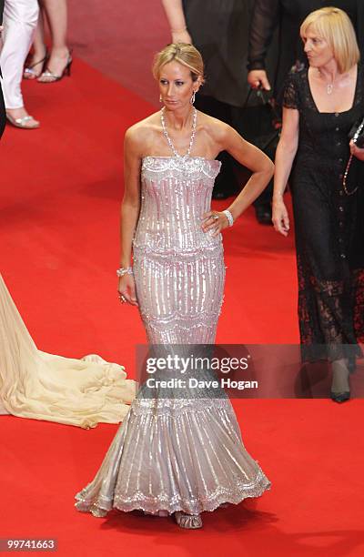 Lady Victoria Hervey attends "Outrage" Premiere at the Palais des Festivals during the 63rd Annual Cannes Film Festival on May 17, 2010 in Cannes,...