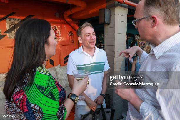 Atmosphere during the Melissa de la Cruz And Michael Johnston Summer Soiree at Azul On the Rooftop at Hotel Hugo on July 12, 2018 in New York City.