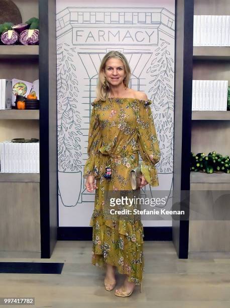Crystal Lourd attends the launch of Farmacy Kitchen Cookbook hosted by Vegan/Plant-based Author Camilla Fayed, Elizabeth Saltzman, and Jamie Mizrahi...