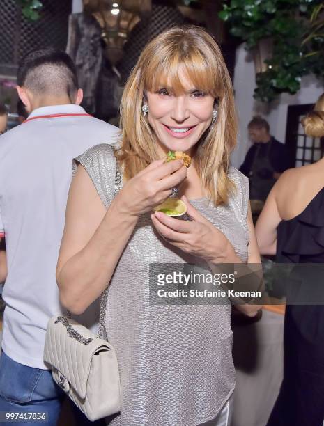 Jo Champa attends the launch of Farmacy Kitchen Cookbook hosted by Vegan/Plant-based Author Camilla Fayed, Elizabeth Saltzman, and Jamie Mizrahi on...
