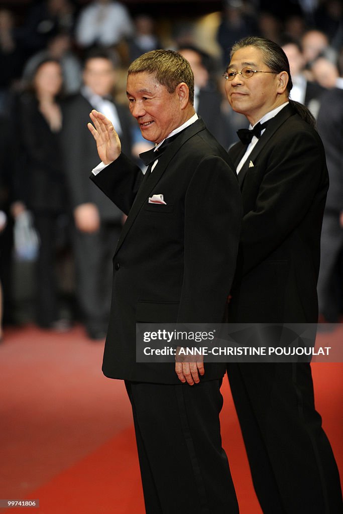Japanese actor and director Takeshi Kita