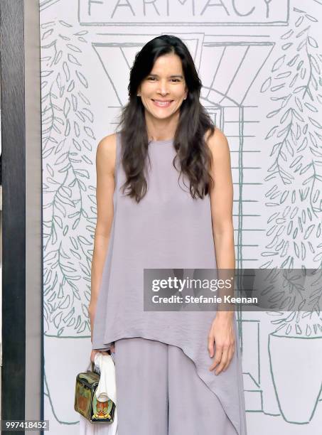 Patricia Velasquez attends the launch of Farmacy Kitchen Cookbook hosted by Vegan/Plant-based Author Camilla Fayed, Elizabeth Saltzman, and Jamie...