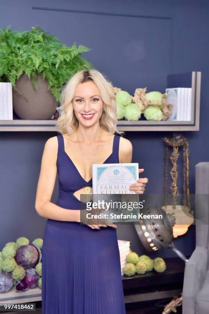 Camilla Fayed attends the launch of Farmacy Kitchen Cookbook hosted by Vegan/Plant-based Author Camilla Fayed, Elizabeth Saltzman, and Jamie Mizrahi...