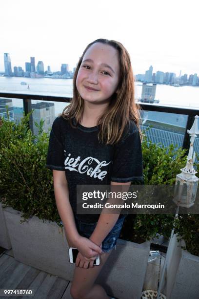 Mattie Johnston during the Melissa de la Cruz And Michael Johnston Summer Soiree at Azul On the Rooftop at Hotel Hugo on July 12, 2018 in New York...