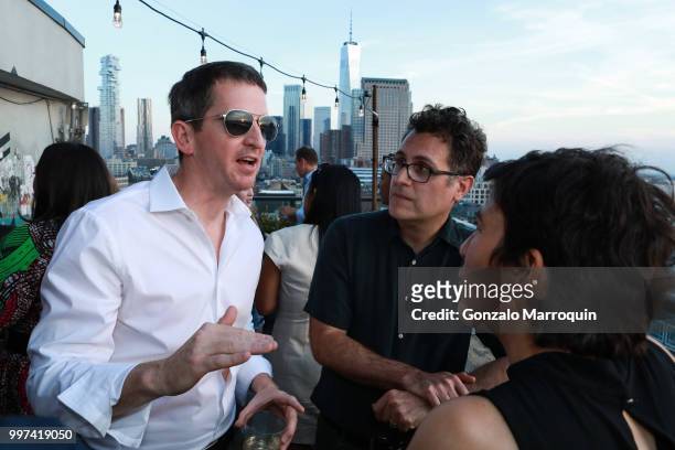 Atmosphere during the Melissa de la Cruz And Michael Johnston Summer Soiree at Azul On the Rooftop at Hotel Hugo on July 12, 2018 in New York City.