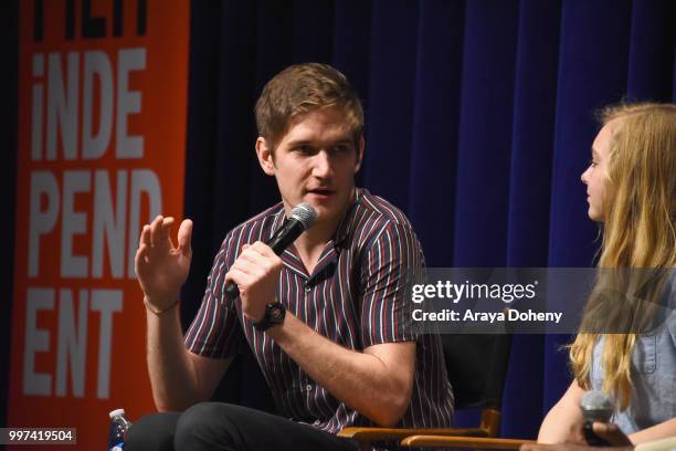 Bo Burnham attends Film Independent at The WGA Theater presents screening and Q&A of "Eighth Grade" at The WGA Theater on July 12, 2018 in Beverly...