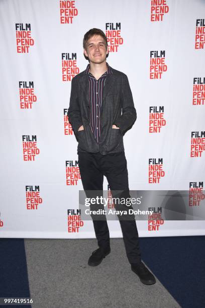 Bo Burnham attends Film Independent at The WGA Theater presents screening and Q&A of "Eighth Grade" at The WGA Theater on July 12, 2018 in Beverly...