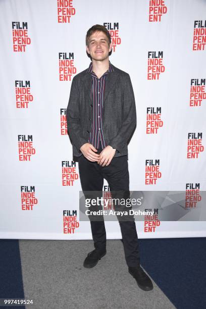 Bo Burnham attends Film Independent at The WGA Theater presents screening and Q&A of "Eighth Grade" at The WGA Theater on July 12, 2018 in Beverly...