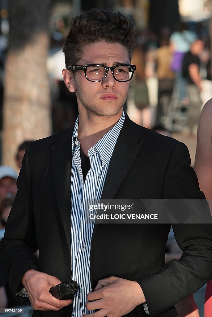 Canadian actor and director Xavier Dolan