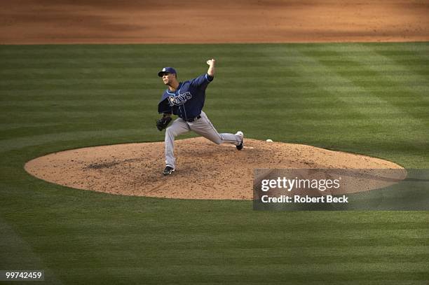 Tampa Bay Rays David Price in action, pitching vs Los Angeles Angels of Anaheim. Anaheim, CA 5/12/2010 CREDIT: Robert Beck