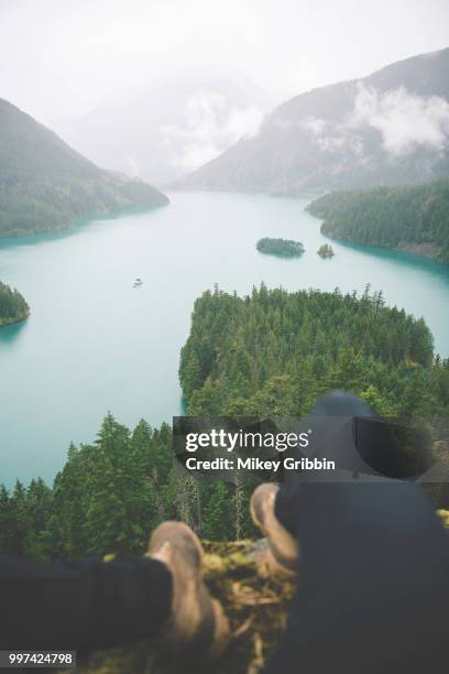 el diablo con pies - diablo lake stock pictures, royalty-free photos & images