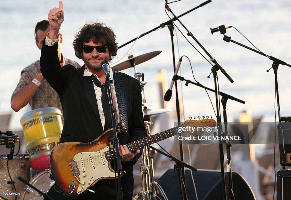 French singer Matthieu Chedid also known