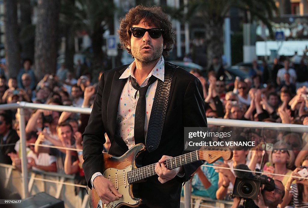 French singer Matthieu Chedid also known