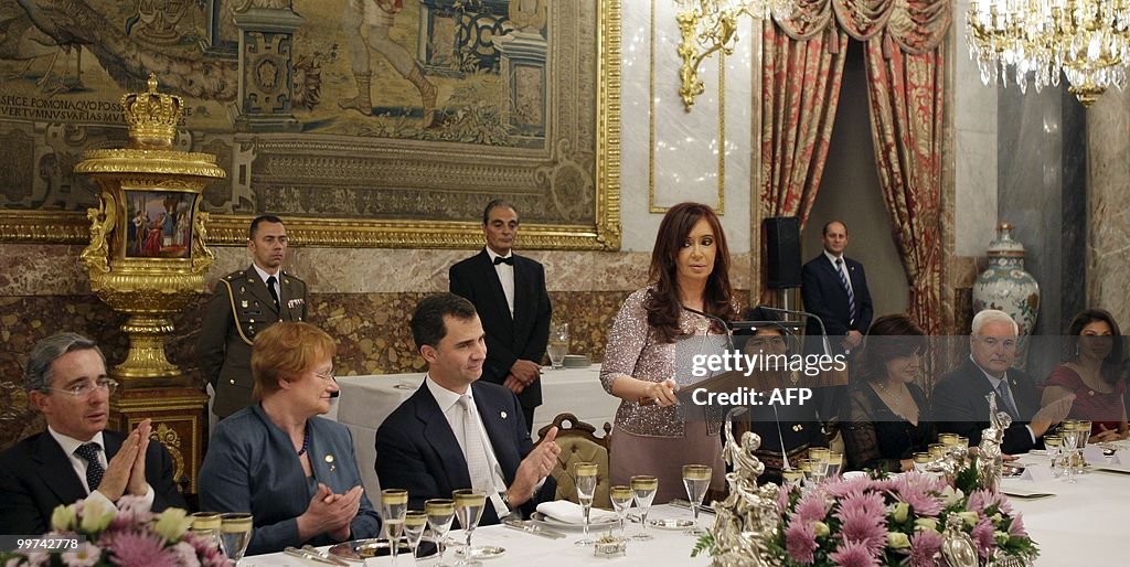 Argentina's President Cristina Fernandez