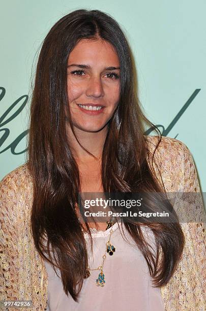 Margherita Missoni attends the Chopard 150th Anniversary Party at Palm Beach, Pointe Croisette during the 63rd Annual Cannes Film Festival on May 17,...