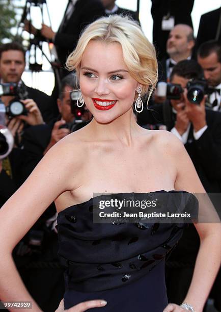 Helena Mattsson attends the premiere of 'Biutiful' held at the Palais des Festivals during the 63rd Annual International Cannes Film Festival on May...