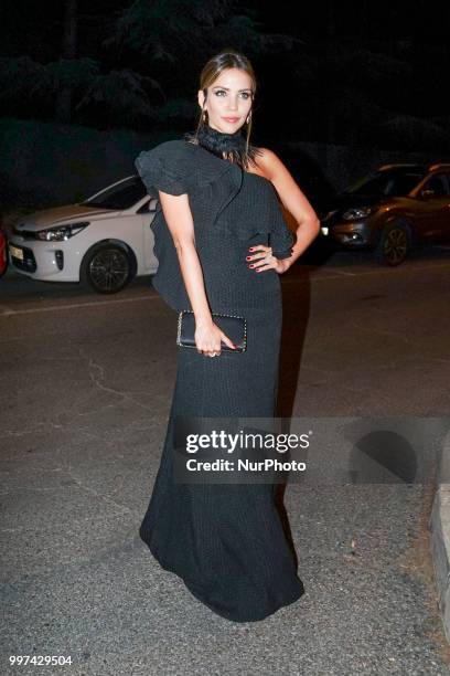 Rosanna Zanetti attends Vogue 30th Anniversary Party at Casa Velazquez on July 12, 2018 in Madrid, Spain.