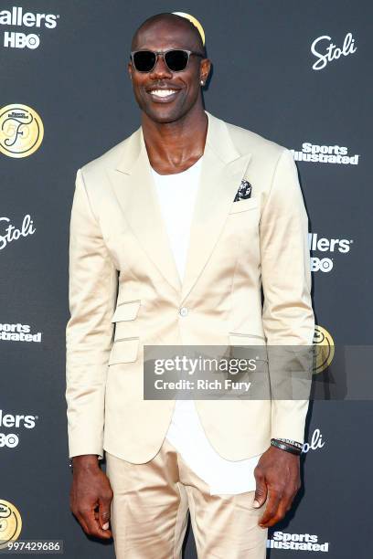 Terrell Owens attends the Sports Illustrated Fashionable 50 on July 12, 2018 in West Hollywood, California.