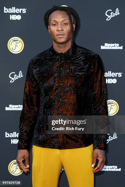 DeAndre Hopkins attends the Sports Illustrated Fashionable 50 on July 12, 2018 in West Hollywood, California.