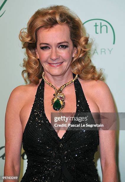 Chopard Co-President Caroline Gruosi-Scheufele attends the Chopard 150th Anniversary Party at Palm Beach, Pointe Croisette during the 63rd Annual...