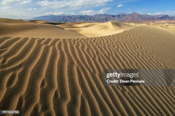 mesquite flat sand dunes - mesquite flat dunes stock pictures, royalty-free photos & images