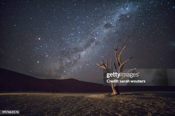 land of os - namibia sternenhimmel stock-fotos und bilder