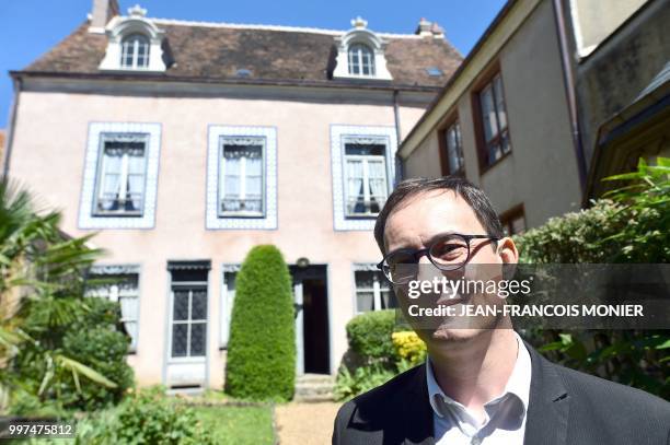 Jerome Bastianelli, Deputy Chief Executive Officer of the Quai Branly Museum and President of the Marcel Proust Friends' Society and the Friends of...