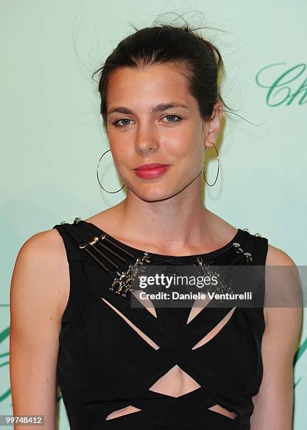 Charlotte Casiraghi attends the Chopard 150th Anniversary Party at the VIP Room, Palm Beach during the 63rd Annual International Cannes Film Festival...