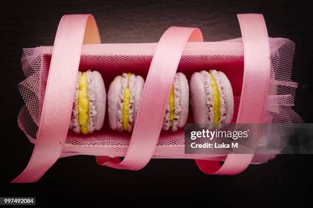 Macroons Box Ribbon 547 Macaroons Box Stock Photos, High-Res Pictures, and Images - Getty ...