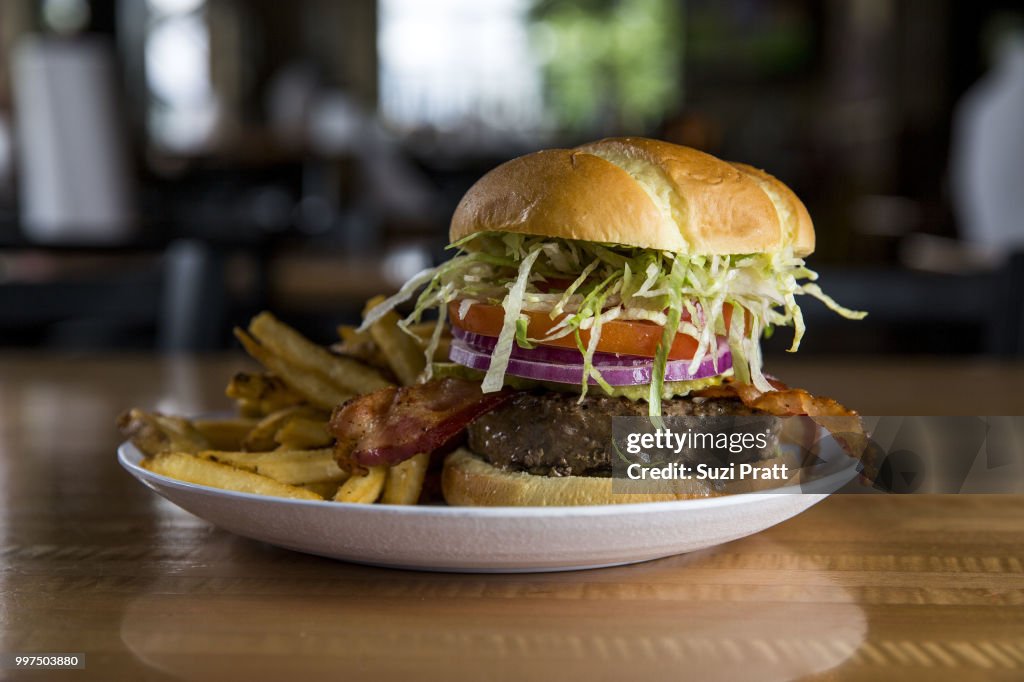 Burger and Fries