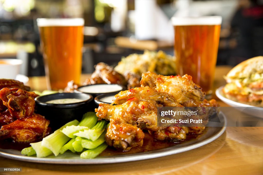 Hot Wings and Beer