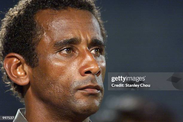 Edson Silva Dido, Coach of Vietnam at the match between Indonesia and Vietnam in a Group B match held at the MPPJ Stadium, Petaling Jaya, Malaysia...