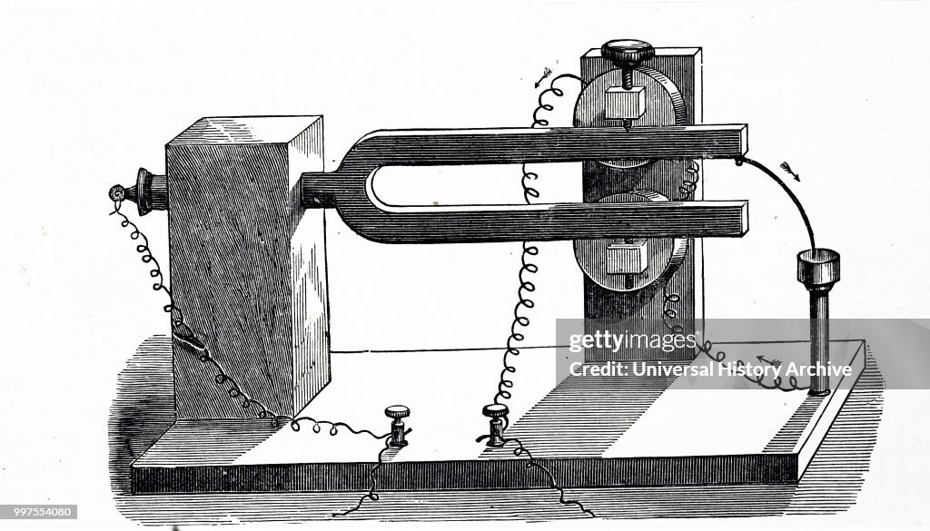 Hermann von Helmholtz's contact breaker.