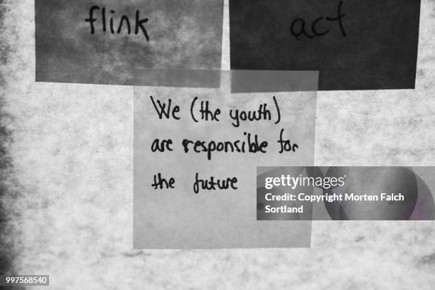 taking responsibility for the future - geilo stock pictures, royalty-free photos & images