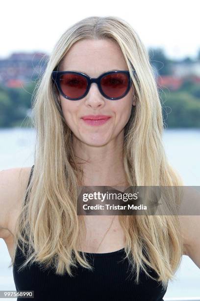 Amanda Seyfried during the Mamma Mia! Here we go again' Musical Photo Call on July 12, 2018 in Hamburg, Germany.