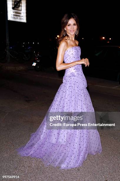 Goya Toledo attends Vogue 30th Anniversary Party at Casa Velazquez on July 12, 2018 in Madrid, Spain.