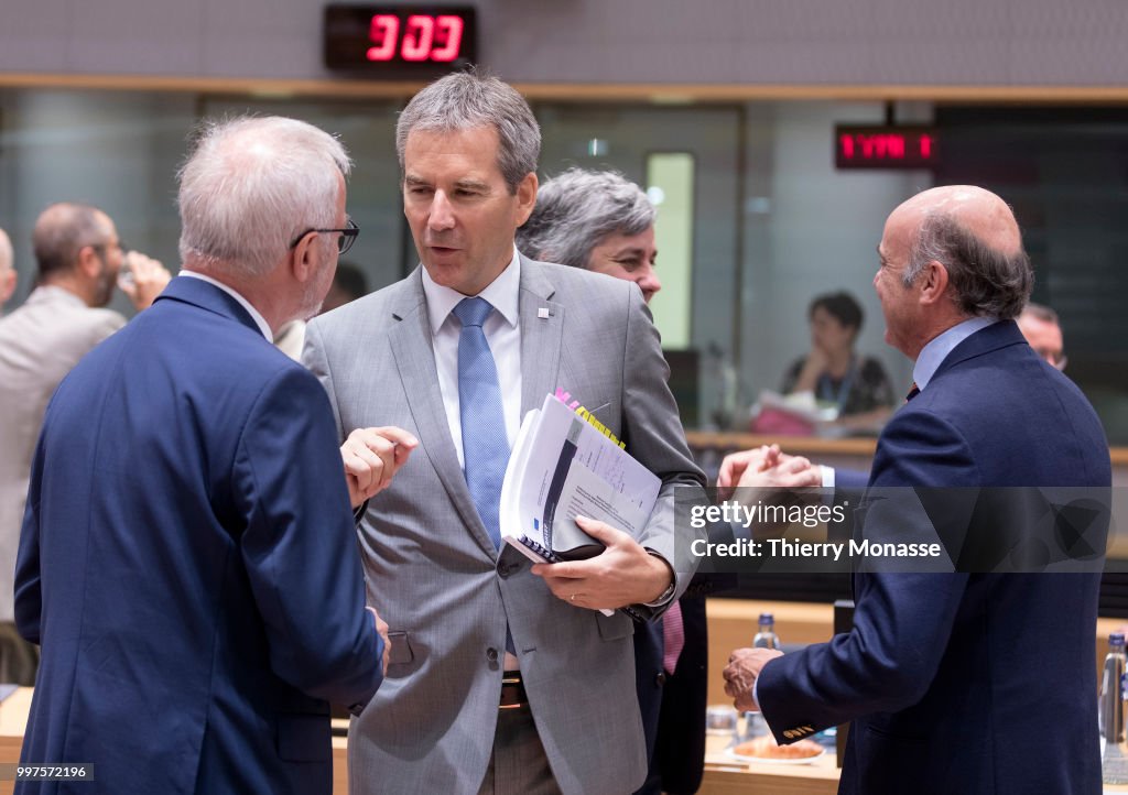 EU Ecofin Ministers Meeting