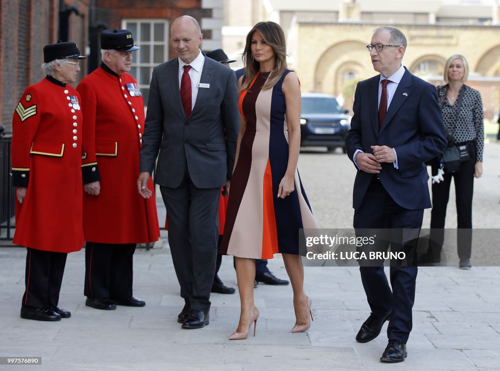 BRITAIN-US-DIPLOMACY-TRUMP-MELANIA