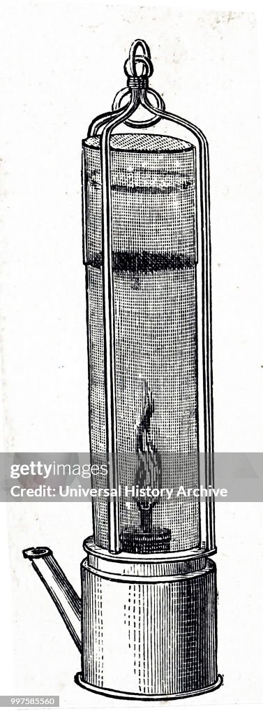 Davy's safety lamp.