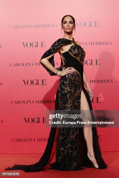 Eugenia Silva attends Vogue 30th Anniversary Party at Casa Velazquez on July 12, 2018 in Madrid, Spain.