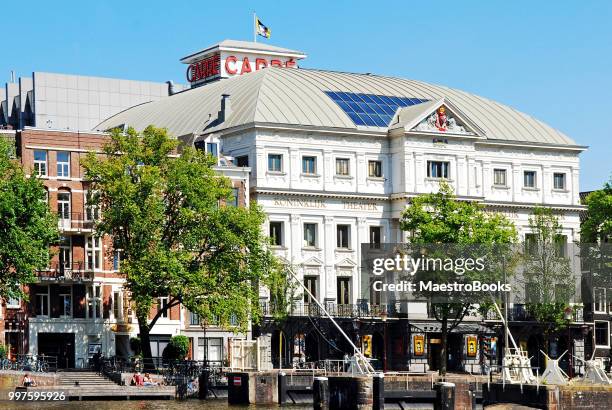 royal theatre carre amsterdam - carre theater stock pictures, royalty-free photos & images