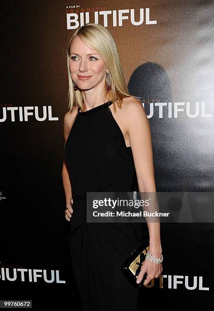 Actress Naomi Watts attends the Biutiful Party at the Majestic Beach during the 63rd Annual Cannes Film Festival on May 17, 2010 in Cannes, France.