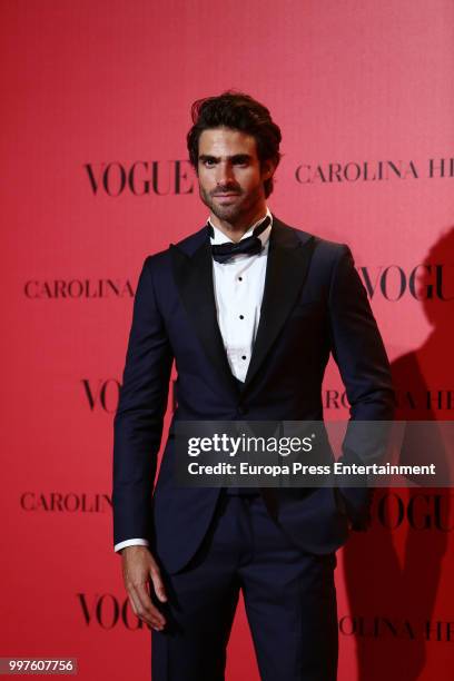 Juan Betancourt attends Vogue 30th Anniversary Party at Casa Velazquez on July 12, 2018 in Madrid, Spain.