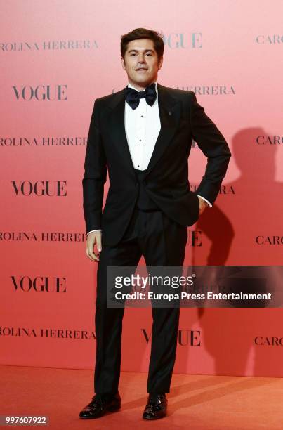 Jorge Vazquez attends Vogue 30th Anniversary Party at Casa Velazquez on July 12, 2018 in Madrid, Spain.