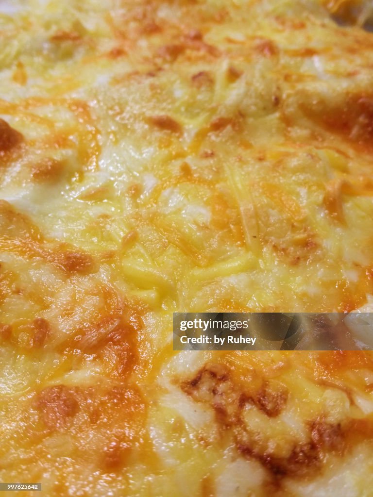 Close-up gratin