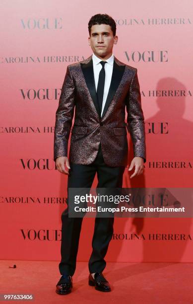 Jaime Menendez Lorente attends Vogue 30th Anniversary Party at Casa Velazquez on July 12, 2018 in Madrid, Spain.