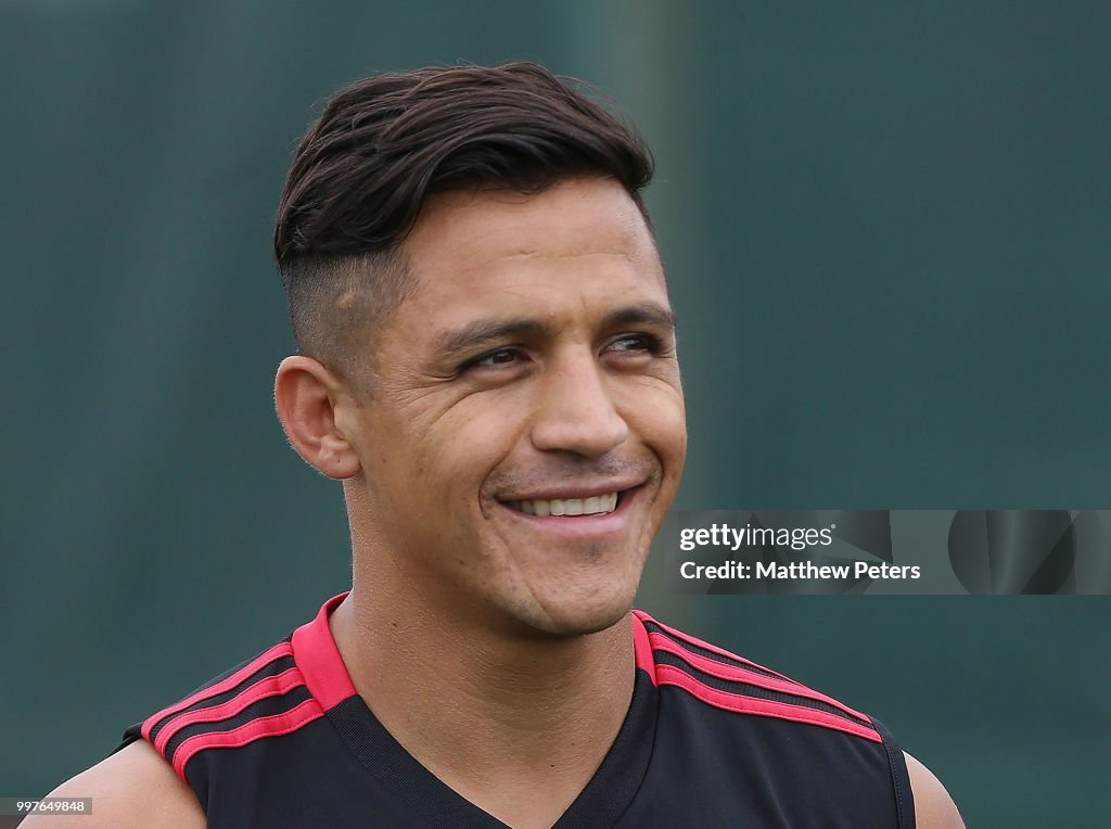 Manchester United Pre-Season Training Session