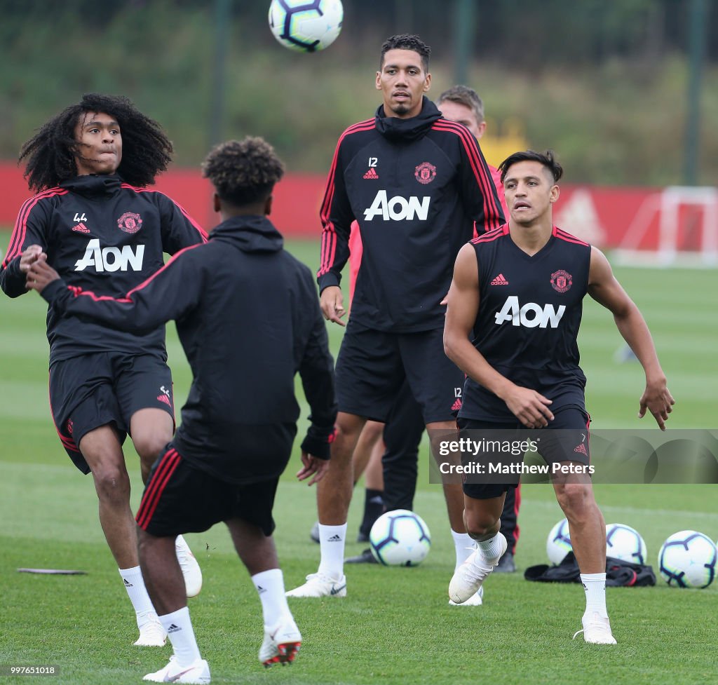 Manchester United Pre-Season Training Session