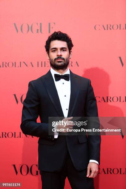 Nico Abad attends Vogue 30th Anniversary Party at Casa Velazquez on July 12, 2018 in Madrid, Spain.