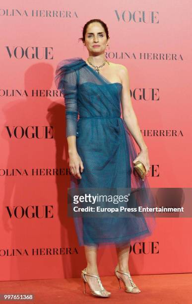 Carolina Adriana Herrera attends Vogue 30th Anniversary Party at Casa Velazquez on July 12, 2018 in Madrid, Spain.